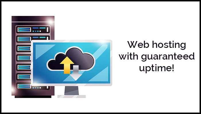 Web hosting with guaranteed uptime