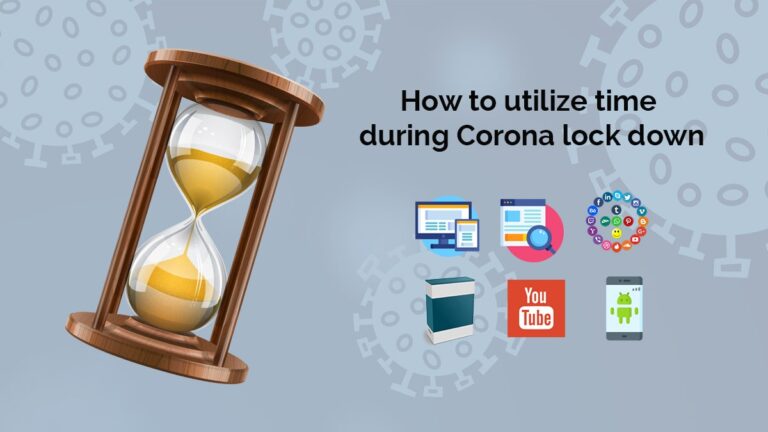 How to utilize time during corona lock down